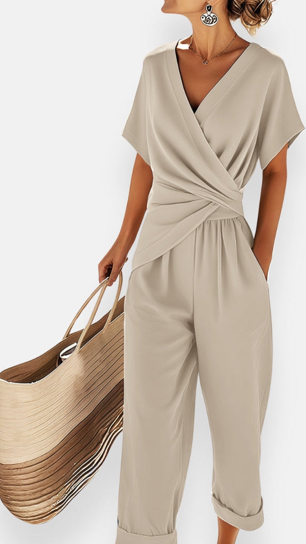 Vionza | Vestido con lazo drapeado