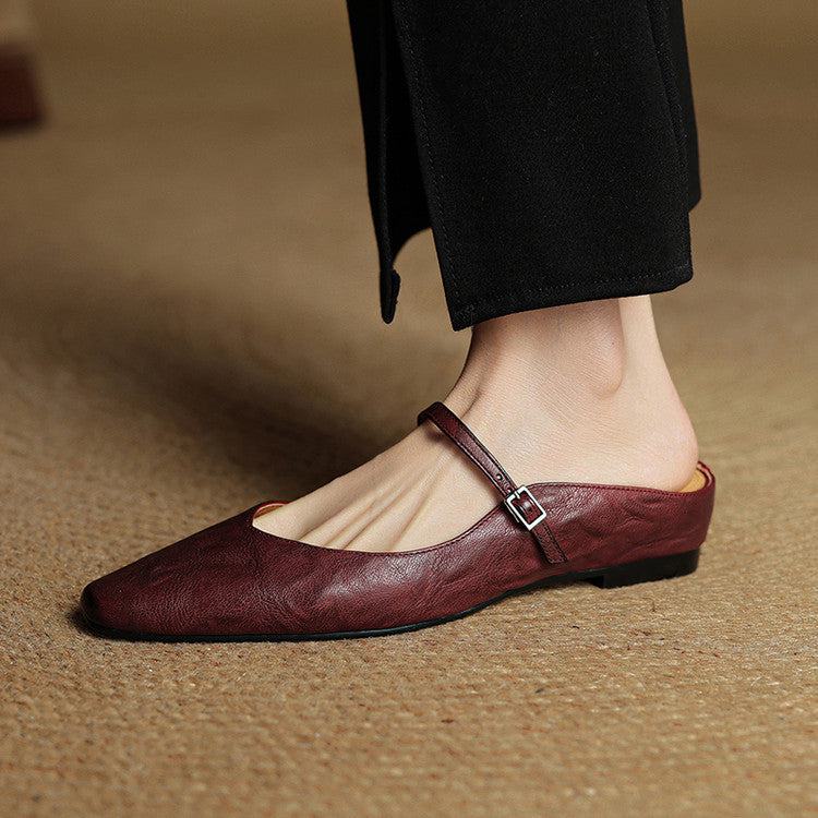 Vionza – Mules de piel auténtica, elegancia sin esfuerzo