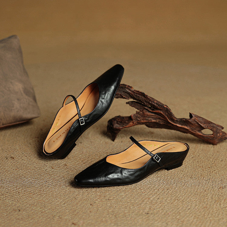 Vionza – Mules de piel auténtica, elegancia sin esfuerzo