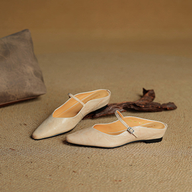 Vionza – Mules de piel auténtica, elegancia sin esfuerzo