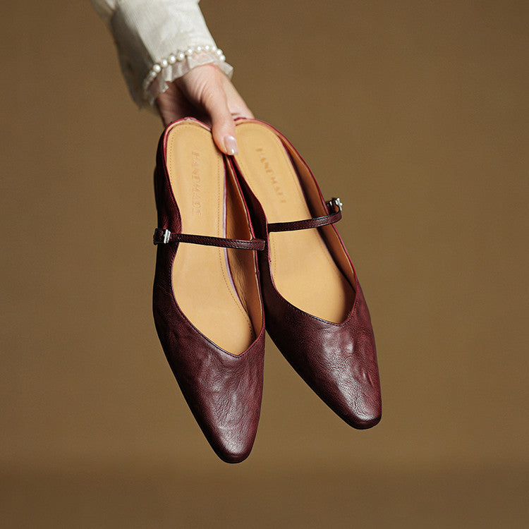 Vionza – Mules de piel auténtica, elegancia sin esfuerzo