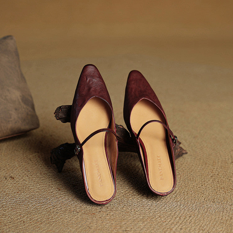 Vionza – Mules de piel auténtica, elegancia sin esfuerzo