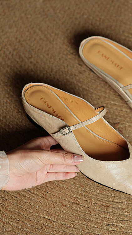 Vionza – Mules de piel auténtica, elegancia sin esfuerzo