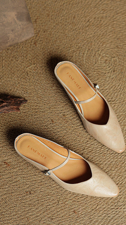 Vionza – Mules de piel auténtica, elegancia sin esfuerzo