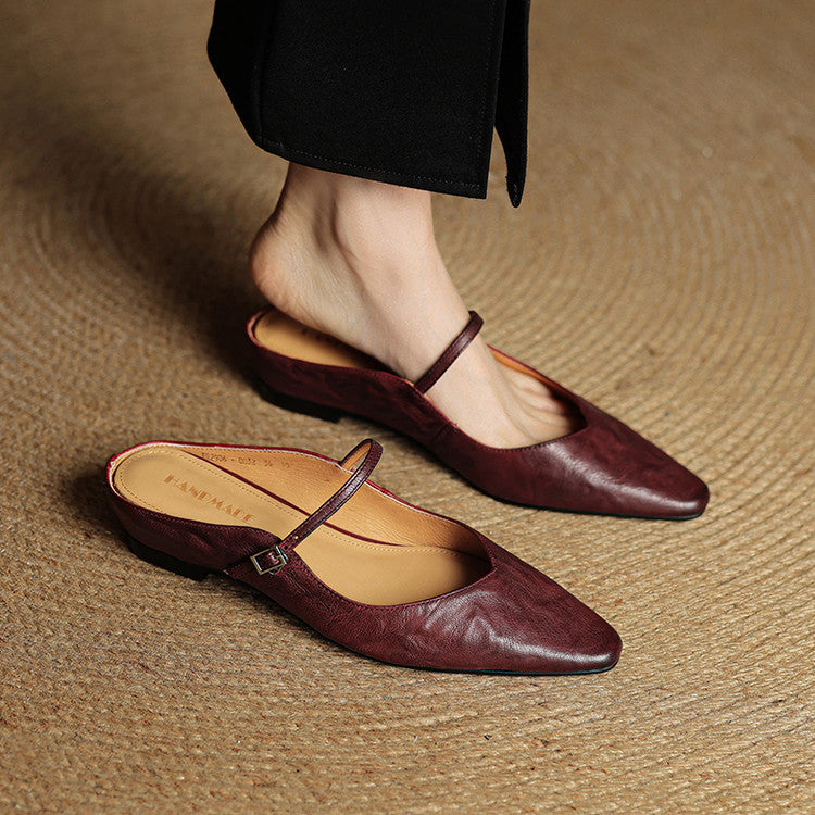 Vionza – Mules de piel auténtica, elegancia sin esfuerzo